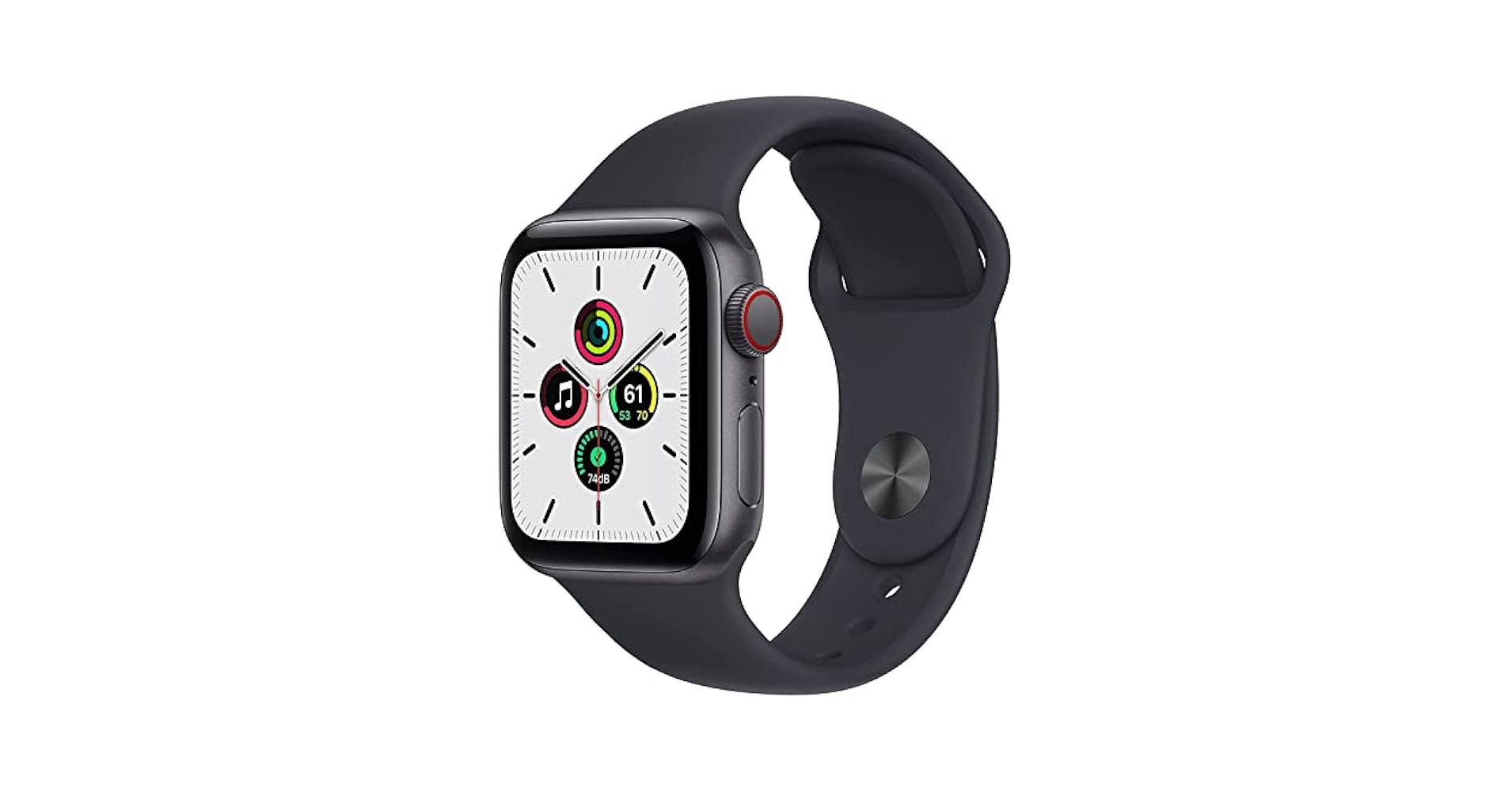 Amazon.com: Apple Watch SE (GPS + Cellular, 40MM) - Space